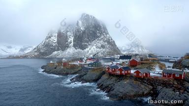 Hamnoy挪威<strong>岛屿</strong>北极地区